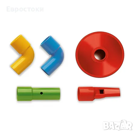 Креативна играчка Quercetti Saxoflute – създайте свой собствен комплект музикални инструменти, снимка 5 - Музикални играчки - 48239977