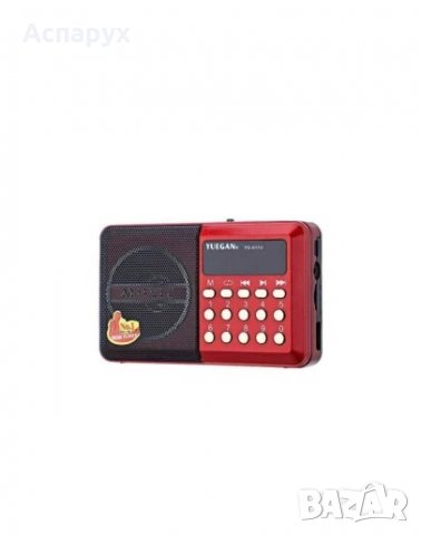 Преносима колонка YG-011U, FM радио, МP3 плеър, литиево-йонна батерия, слот за USB и micro SD CARD, снимка 2 - Тонколони - 38711606