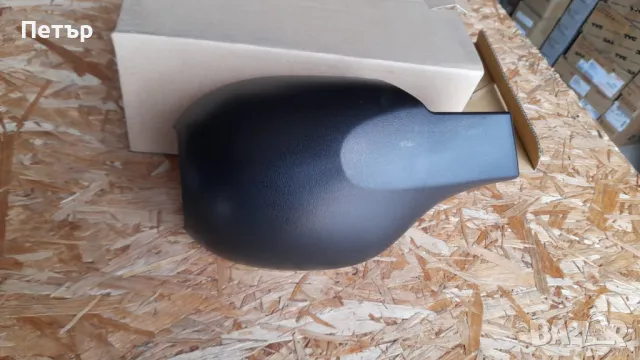 Чисто нова капачка за външно огледало Renault Twingo II (2007–2011) – лява, черна, снимка 1