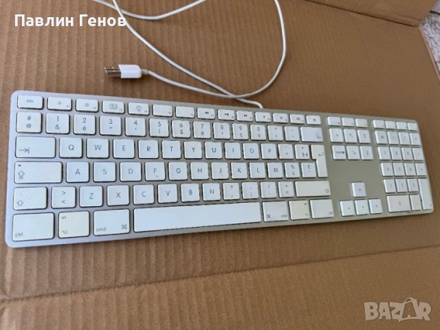 Оригинална Клавиатура Apple A1243 ,  Aluminium, снимка 3 - Клавиатури и мишки - 41020194