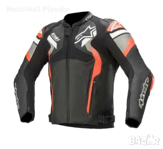 Кожено яке Atem V4 Leather Jacket ALPINESTARS, снимка 5 - Аксесоари и консумативи - 49208211