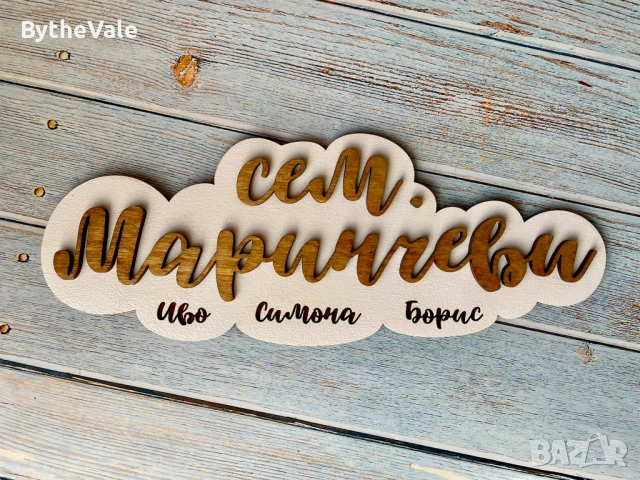 Персонализирана табела за врата , снимка 7 - Други - 53874914