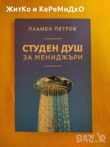 Пламен Петров - Студен душ за мениджъри , снимка 1 - Специализирана литература - 48078423