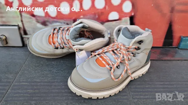 Английски детски кец/боти-Zara, снимка 3 - Детски боти и ботуши - 48771596