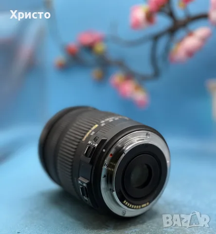 Обектив Sigma 18-50mm F2.8-4.5 DC OS HSM за Canon EF – APS-C, Optical Stabilizer, снимка 2 - Обективи и филтри - 55808521