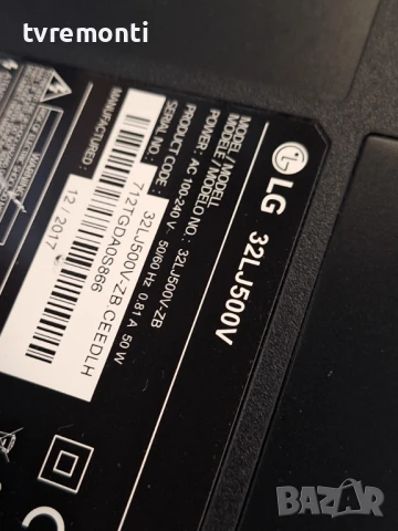 MAIN BOARD ,715G8524-M01-B00-004K for,LG 32LJ500V for 32inc TPT315B5-HVN05.A REV:S601F, снимка 7 - Части и Платки - 50483459