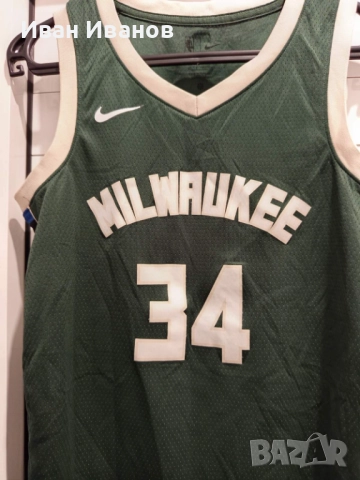 Чисто нов оригинален потник на Milwaukee Bucks - Giannis Antetokounmpo, снимка 8 - Баскетбол - 51651699