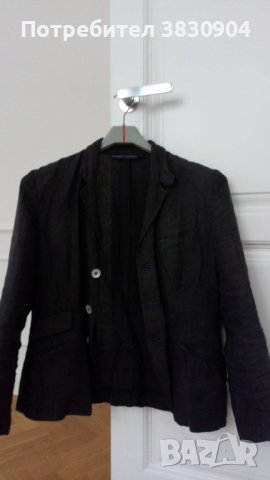 Сако Ralph Lauren, лен, черно, L / IT 46, снимка 6 - Сака - 42058449