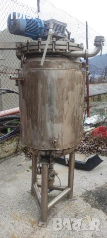 Съд за варене и пастьоризиране под налягане и вакуум от неръждавейка, снимка 5 - Други машини и части - 53948878