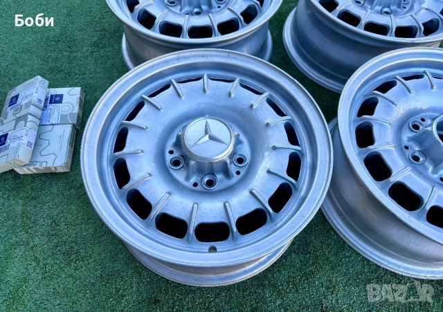 Джанти 5/112/14 Mercedes 107 114 115 116 123 126, снимка 5 - Гуми и джанти - 52762085