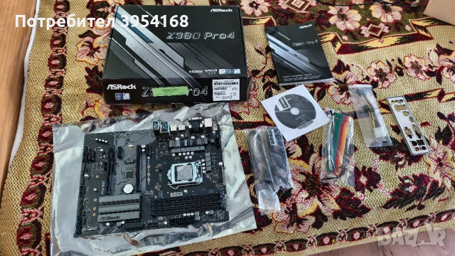 дъно ASRock Z390 Pro4 100 евро, снимка 2 - Дънни платки - 54105644