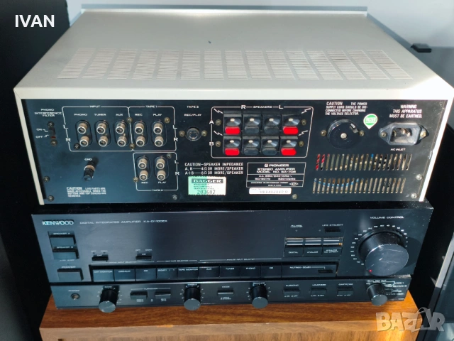 Продавам усилвател pioneer sa-706, снимка 5 - Ресийвъри, усилватели, смесителни пултове - 54008006