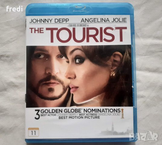 The Tourist (2010) Туристът(blu-ray disk) без бг субтитри, снимка 1 - Blu-Ray филми - 29504456