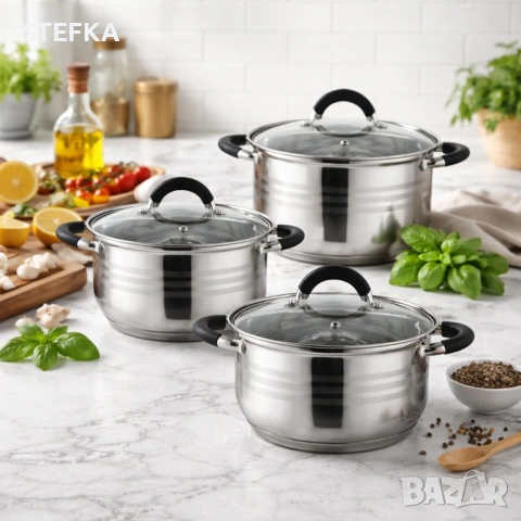 Комплект тенджери 31€