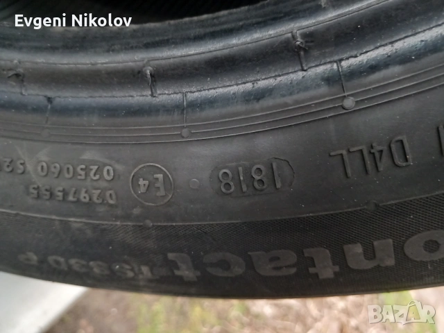 205/60 R16 Continental Wintercontact, снимка 8 - Гуми и джанти - 54233921