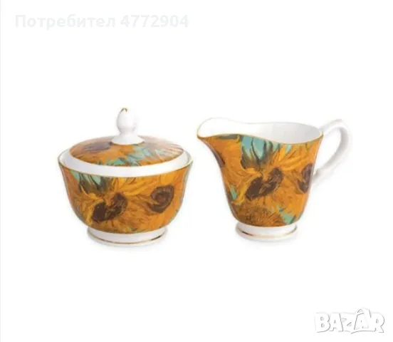 Сет каничка+захарница , Колекция Слънчогледи