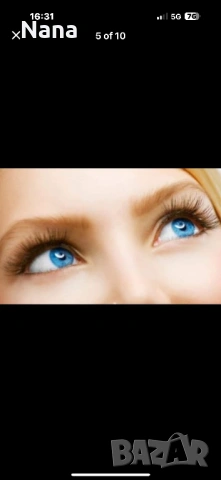 Цветни лещи сини,зелени, сиви, лешников кафяв цвят , снимка 7 - Козметика за лице - 47035856