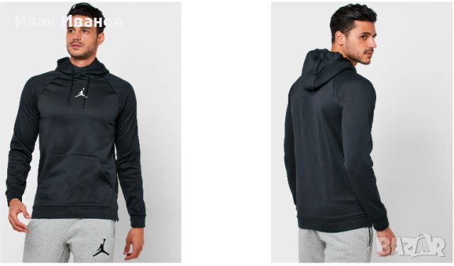 оригинален суитчър Nike Jordan 23 Alpha Therma Hoodie размер М, снимка 8 - Суичъри - 42630377