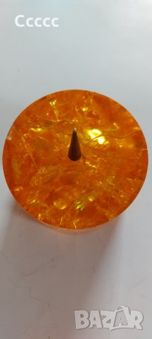 Свещник  от кехлибар-каталин  , Germany , снимка 3 - Други ценни предмети - 33948776