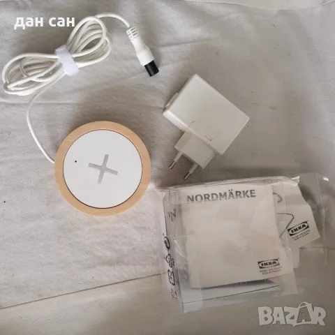 Ново безжично зарядно IKEA, снимка 4 - Безжични зарядни - 47405792