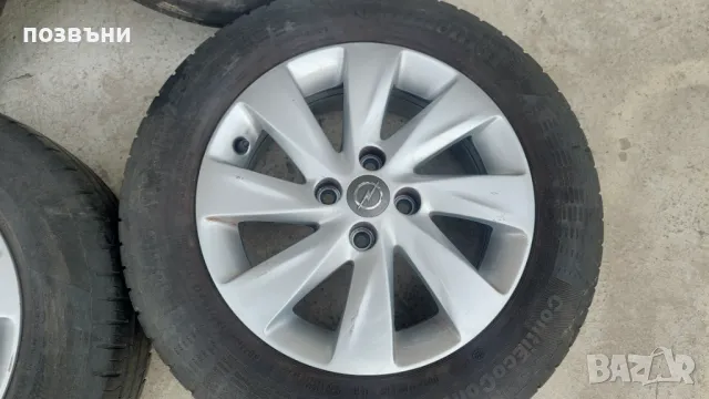  15" оригинални джанти за Opel Corsa E Опел Корса Е 4x100 56.6mm, снимка 4 - Гуми и джанти - 49174889