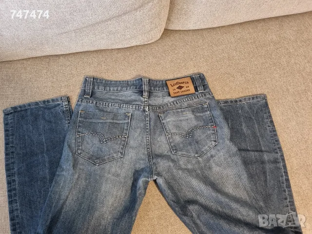 Лот 3 броя - Lee Cooper, Benetton, H&M, С размер, снимка 3 - Дънки - 55886367