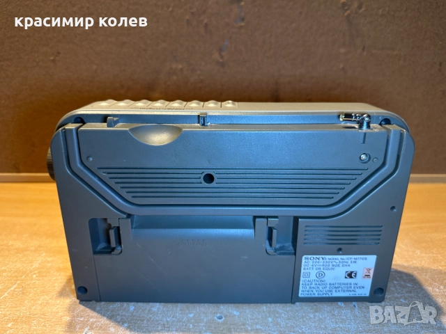радиоприемник "Sony ICF-M770S", снимка 6 - Радиокасетофони, транзистори - 52889162