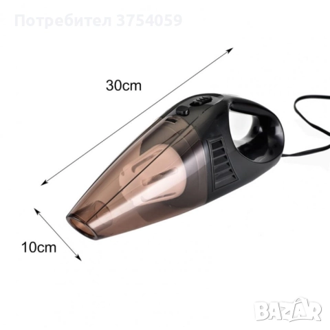 Мощна преносима автомобилна прахосмукачка за кола, снимка 6 - Прахосмукачки - 52393426