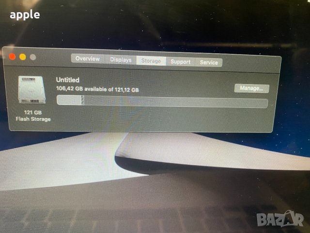 11" Core i5 MacBook Air A1465 (Early 2014), снимка 9 - Лаптопи за дома - 37079931