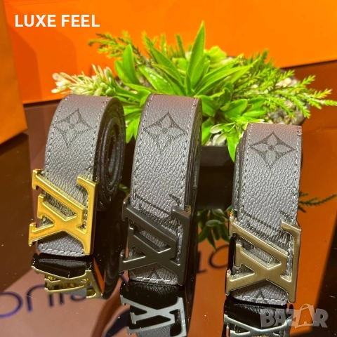 Louis Vuitton ⚜️ Естествена Кожа , снимка 10 - Колани - 54296402