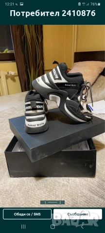 Naked wolfe сникърси, снимка 4 - Маратонки - 54206506