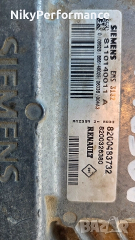 Компютър Dacia/Renault 1.4 Simens EMS 3132, снимка 3 - Части - 52634958