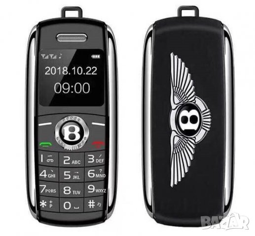 Мини телефон, Луксозен, бизнес телефон, Бентли, Bentley Мобилен, малък, телефон, Breitling, 2 СИМ, снимка 5 - Други - 30656530