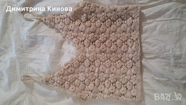 бюстие HM ,екрю ,дантела S