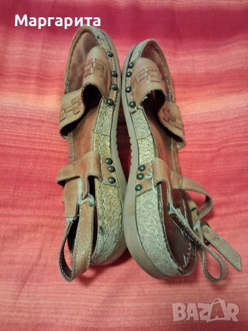 сет обувки естествена кожа, снимка 3 - Дамски ежедневни обувки - 54270437