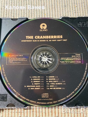 Cranberries,Vangelis , снимка 3 - CD дискове - 37551812