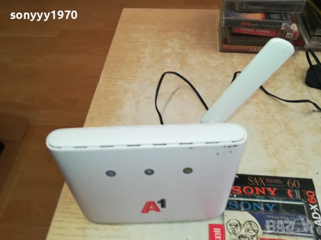 А1-РУТЕР С АНТЕНА И АДАПТЕР 1506250945, снимка 9 - Рутери - 50670286