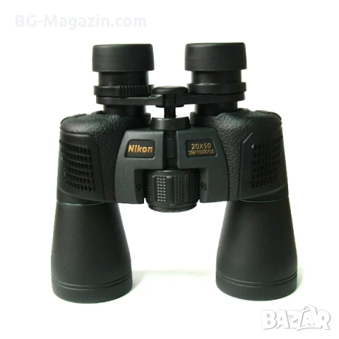 Мощен ловен бинокъл NIKON 20×50 за лов птици туризъм далечни разстояния BAK-4 призма професионален, снимка 8 - Екипировка - 50930544