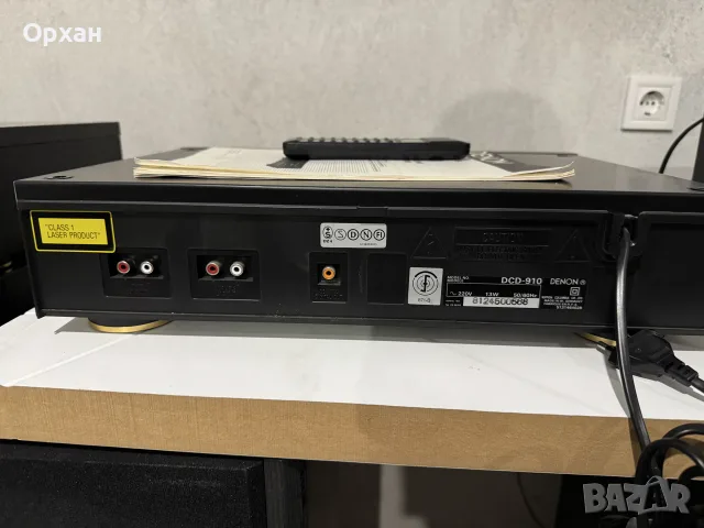 Продава се: Висок клас CD плеър Denon DCD-910 с дистанционно и книжка, снимка 5 - MP3 и MP4 плеъри - 56154938
