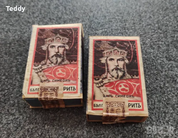Стар български кибрит, кибритена кутия с Цар Симеон, снимка 8 - Колекции - 48247319