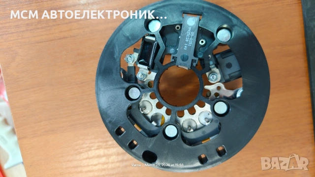 РЕЛЕ + ДИОДЕН БЛОК/ТОКОИЗПРАВИТЕЛ за HITACHI LR170-756 = 23100-7F700 = 231007F700 NISSAN TERRANO II, снимка 4 - Части - 53951202