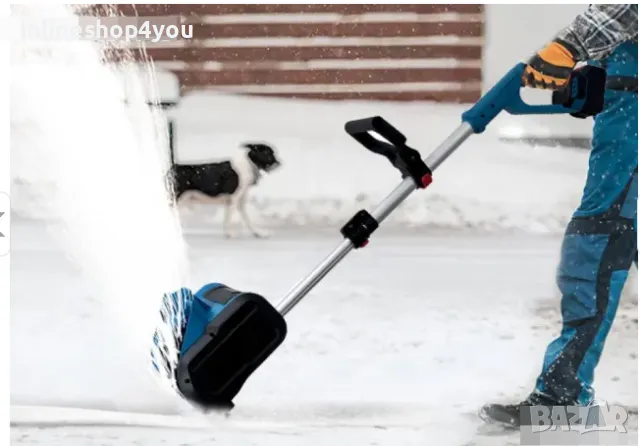 Акумулаторен снегорин,преносим