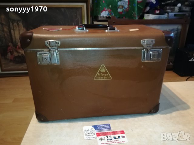 *РЕТРО ЧАНТА-КУФАР 45Х30Х26СМ-0412211616, снимка 8 - Антикварни и старинни предмети - 35027564