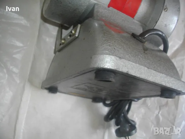 СССР Руски Електрически Шмиргел УХЛ4 Точиларски Обущарски 90 вата 2100 об/мин ф100мм Почти Нов, снимка 13 - Други инструменти - 47275555