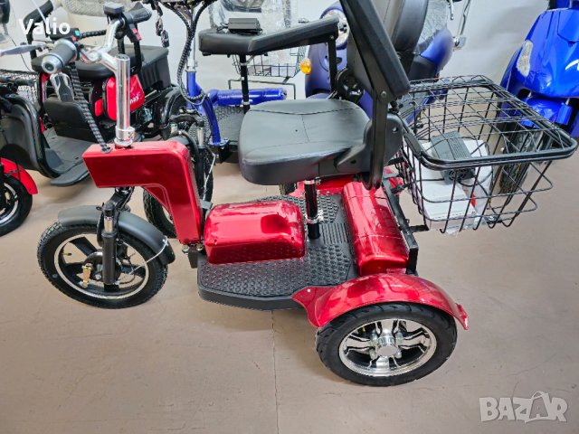 Електрическа триколка за възрастни А8 Plus с мощни батерии нов модел, снимка 1