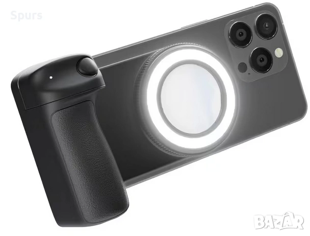 Магнитен селфи стик - допълнителна светлина, снимка 9 - Селфи стикове, аксесоари - 53206006