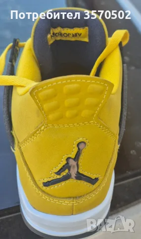Air Jordan 4 спортни обувки, снимка 4 - Спортни обувки - 55901177