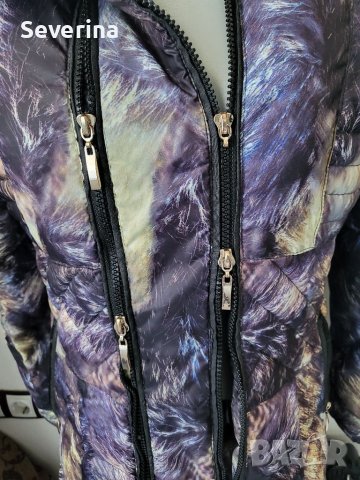 Discovering *Оригинално, уникално яке,пух 38М, снимка 10 - Якета - 39220467