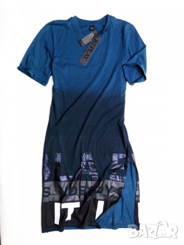 НОВА! Replay Shirt Dress Дамска Дълга Рокля Размер М, снимка 4 - Рокли - 37800436