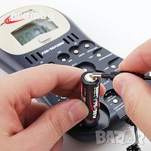  тестер за акумулаторни и алкални батерии ANSMANN, Германия, снимка 2 - Други инструменти - 48163206